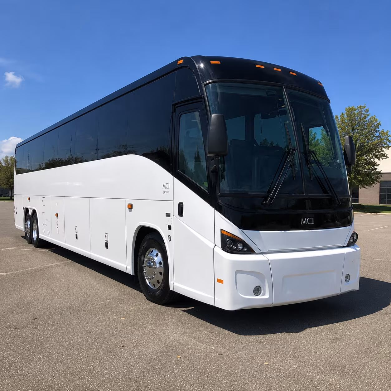 athens 45 passenger charter bus