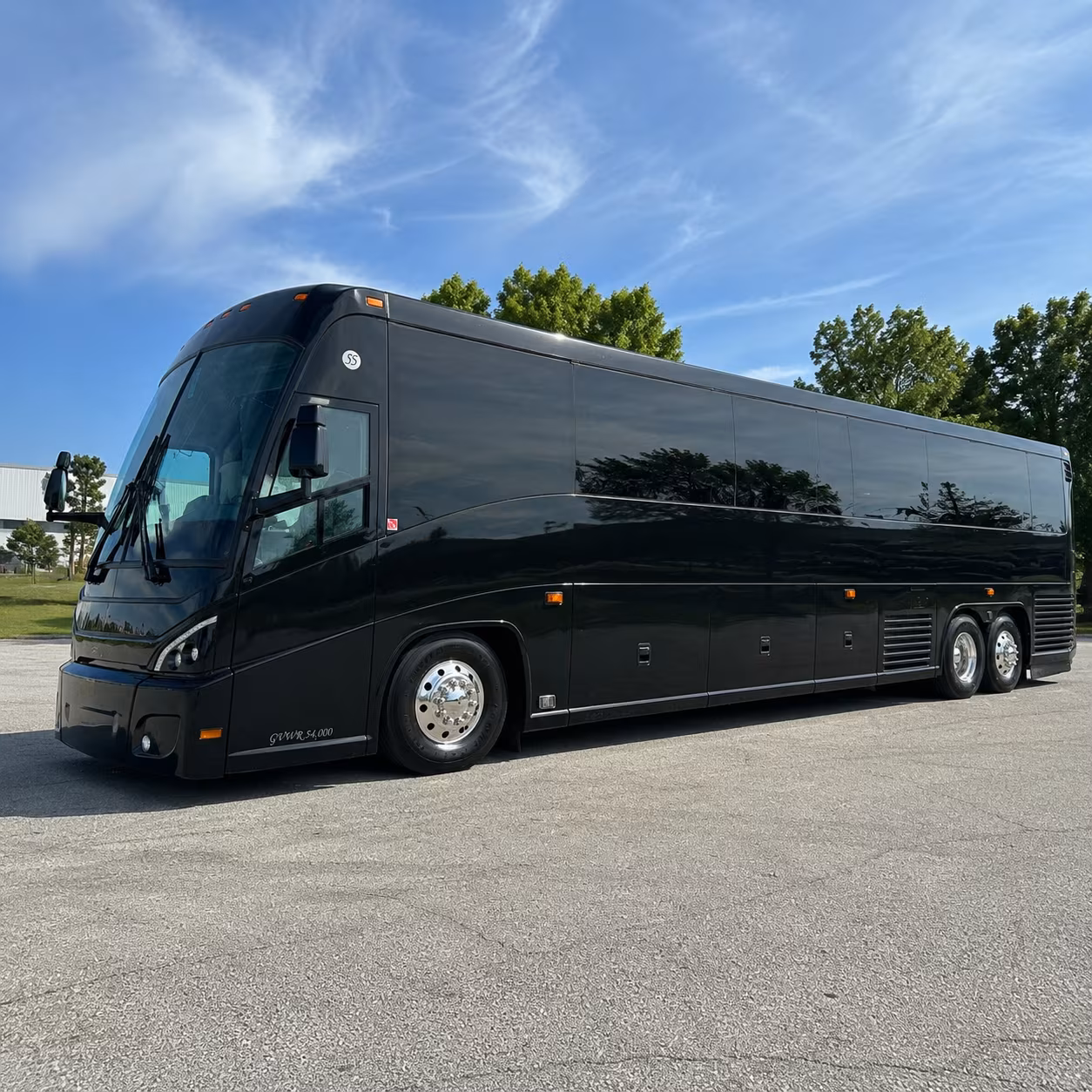 athens 47 passenger charter bus
