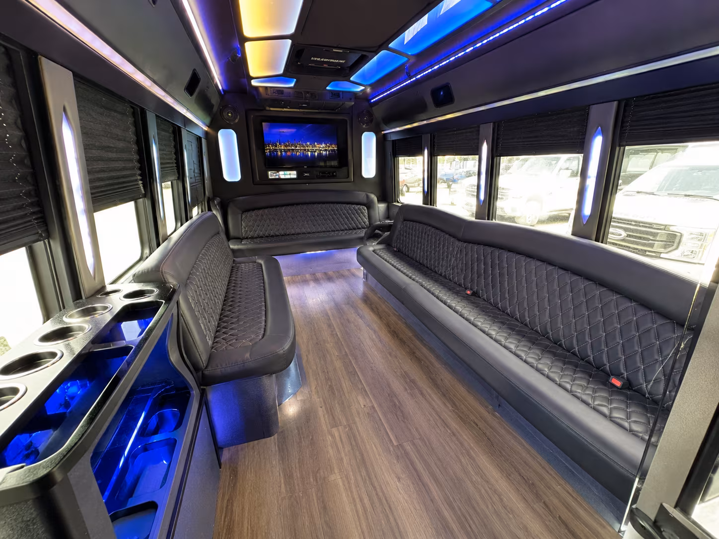 athens holiday party bus rental