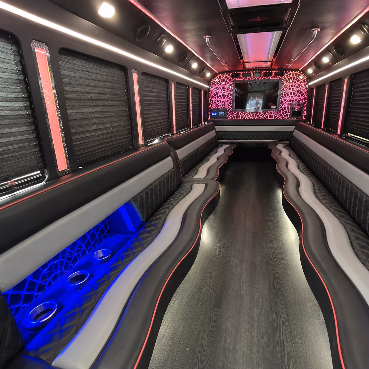 athens night out party bus rental