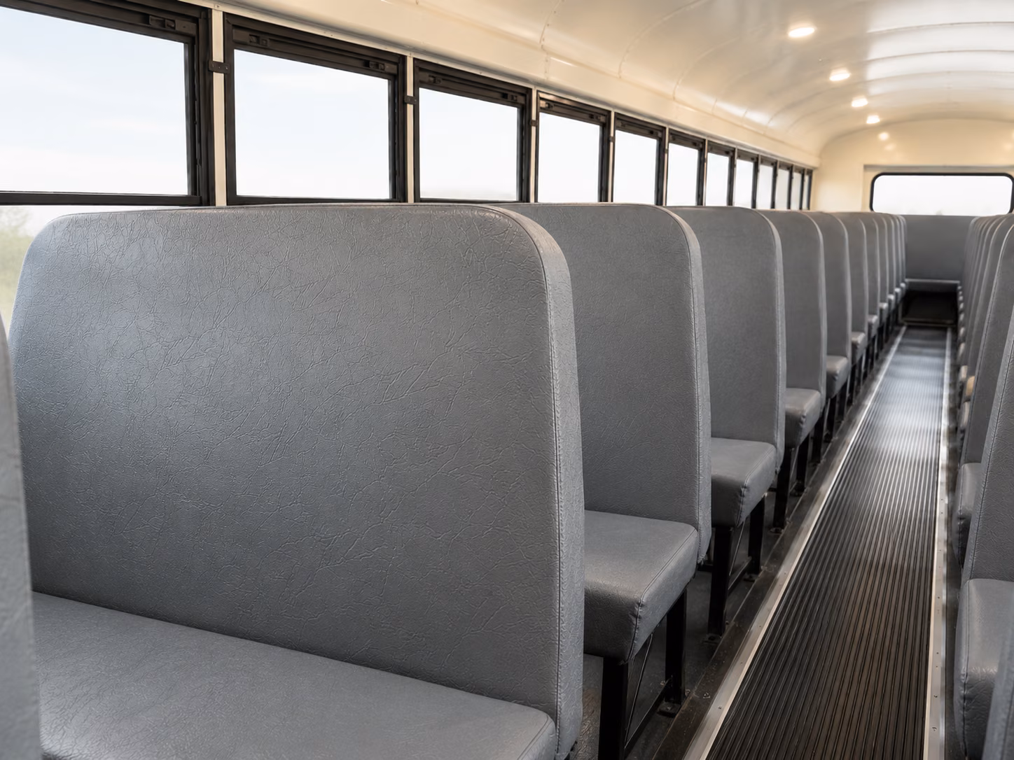 athens school bus interior