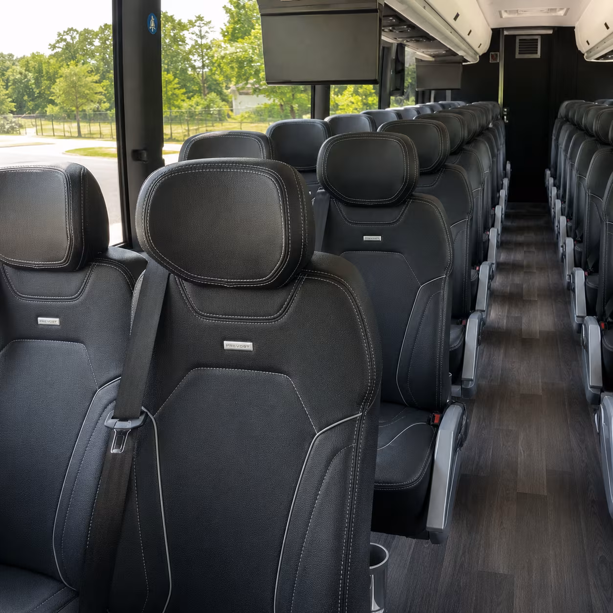 charter buses for corporate events and conferences at the classic center