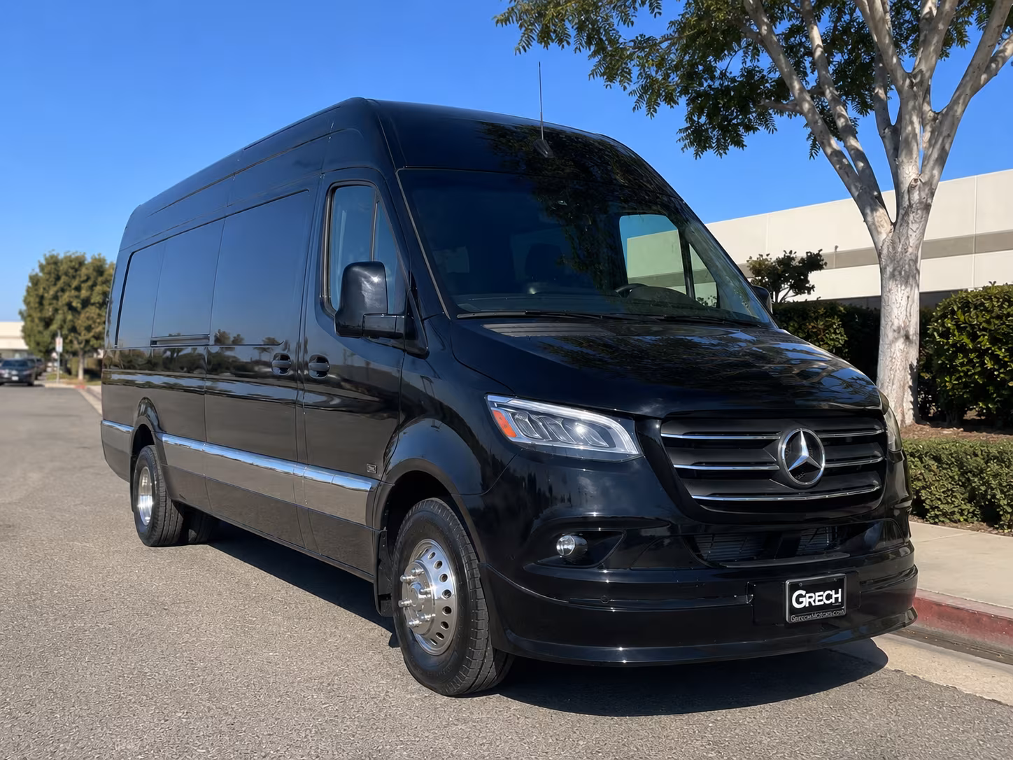 sprinter vans and minibuses for athens wedding party transportation